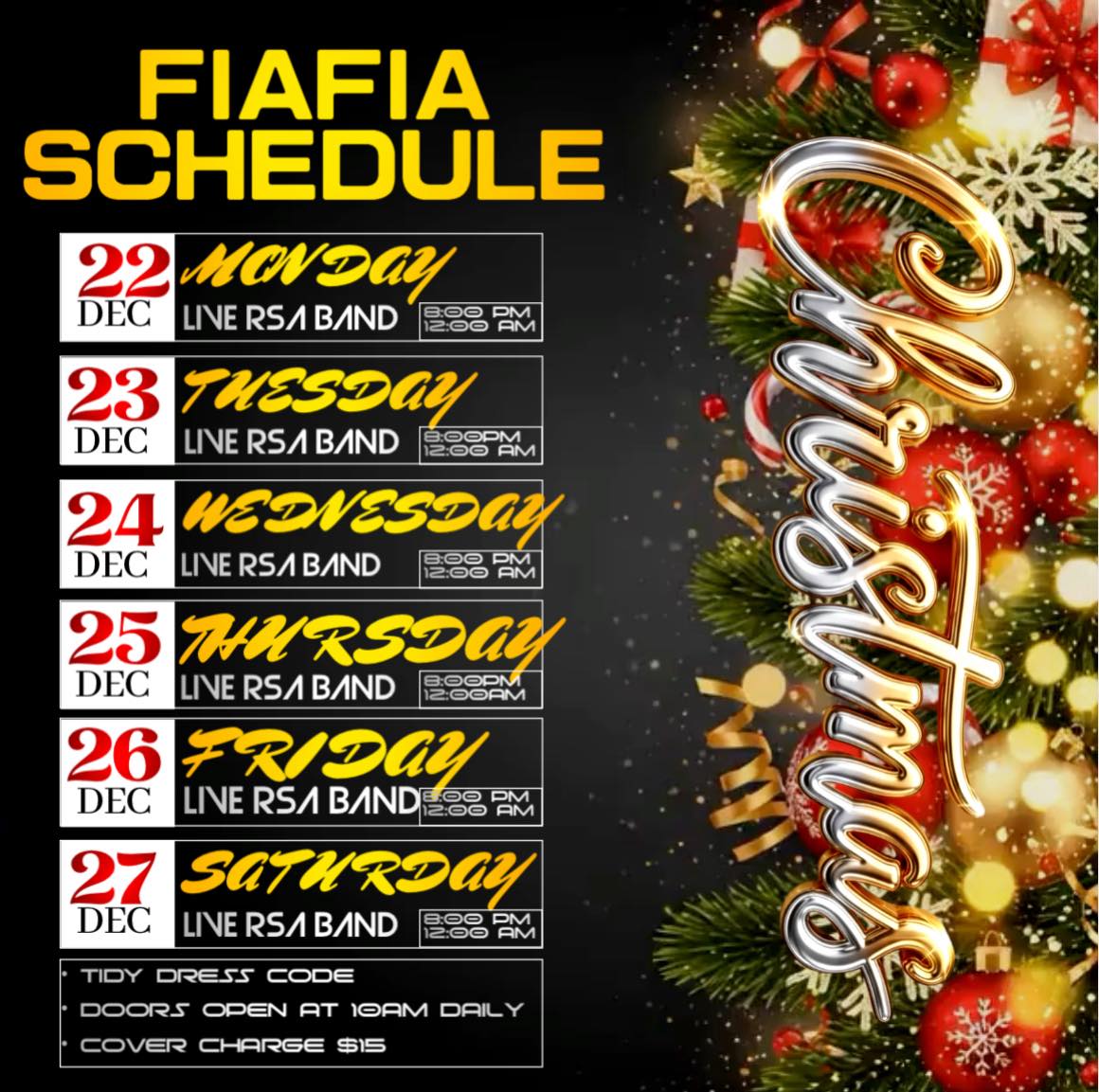ROSA Nightclub & Bar Samoa | Apia Samoa