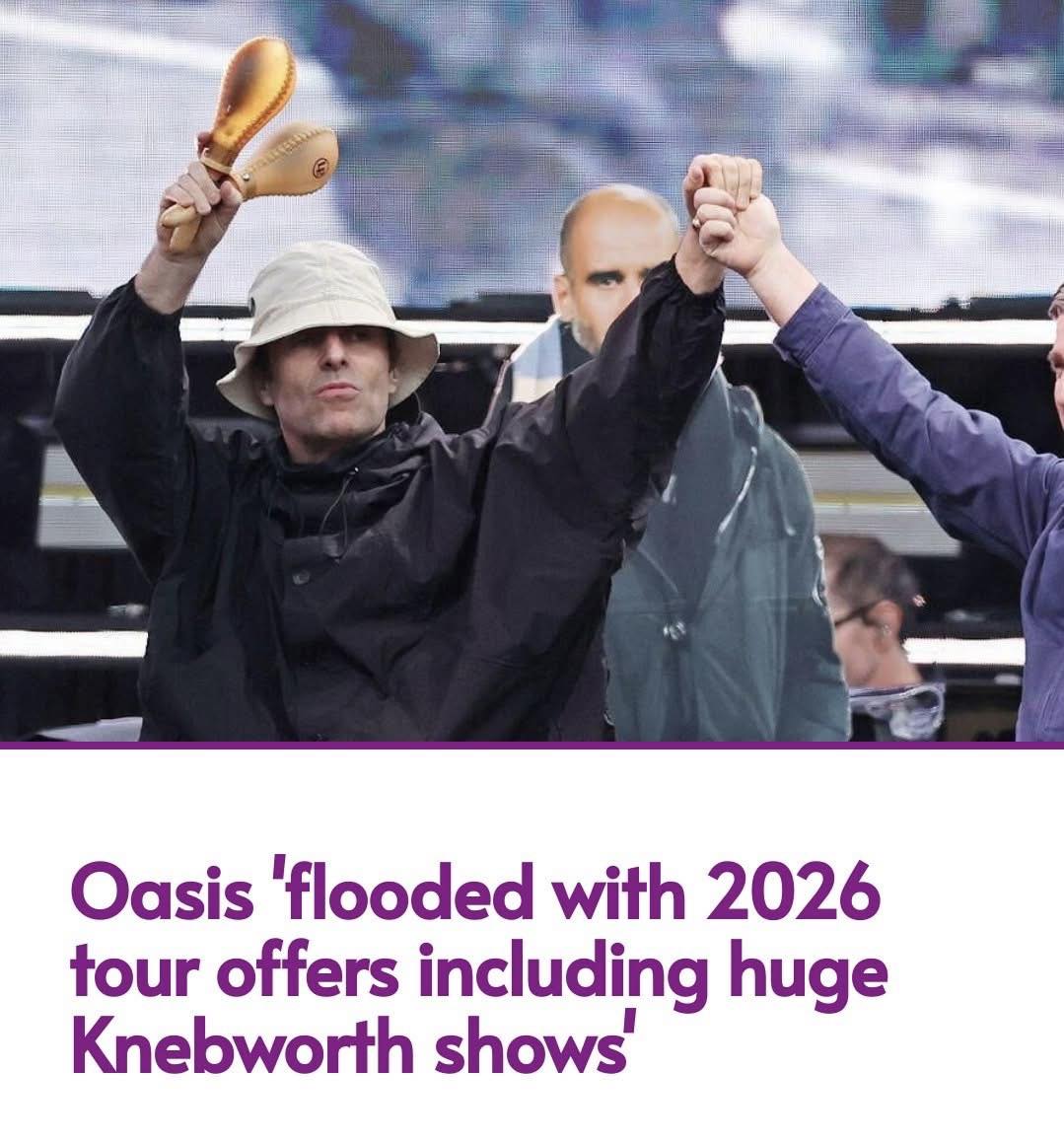 Oasis - Oasis are said to have been inundaded with offers for shows for ...