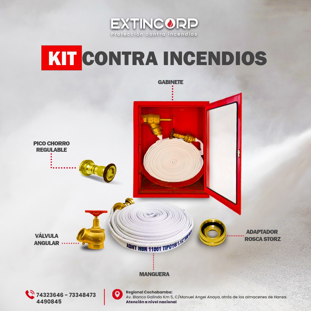 Extincorp SRL - ¡Protege lo más importante con el Kit de... | Facebook