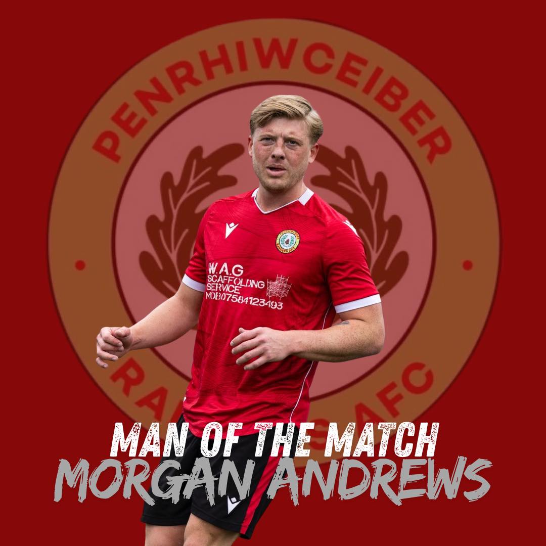 Penrhiwceiber - Ceiber’s Man of the Match from yesterday’s 7-0 win vs ...