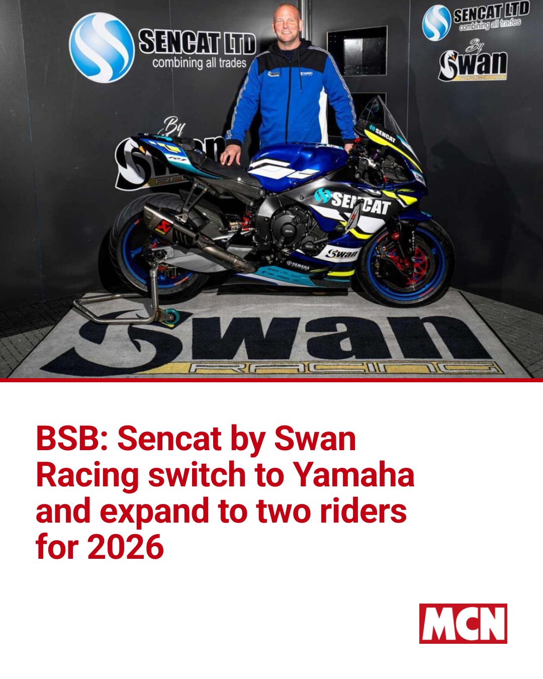 Motorcycle News - The Sencat by Swan Racing team will... | Facebook