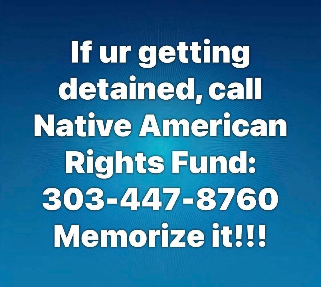 American - Statement Supporting Water/Land Protectors Urging Biden ...