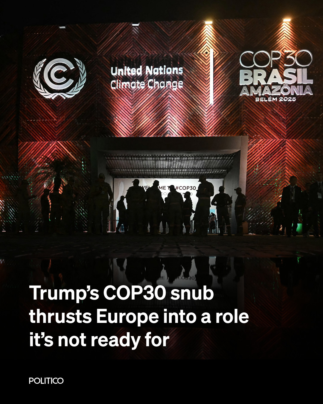 POLITICO - #COP30 kicks off in Brazil today — and the Trump ...