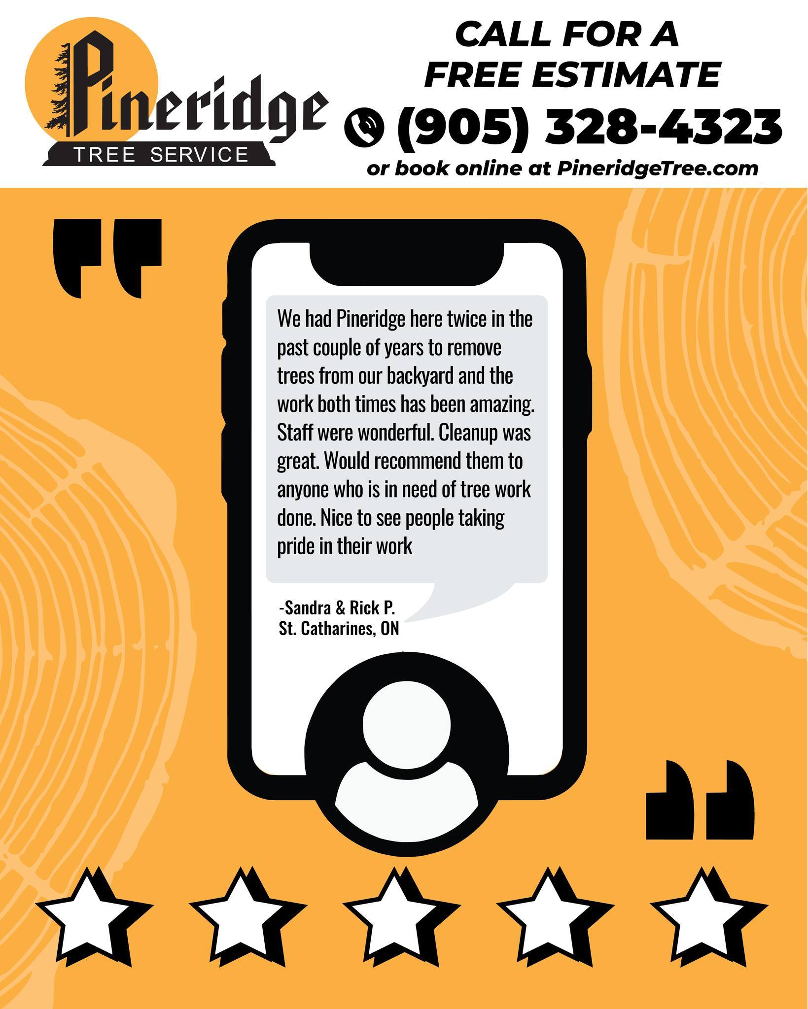 Pineridge Tree Service Ltd. | Niagara Falls ON