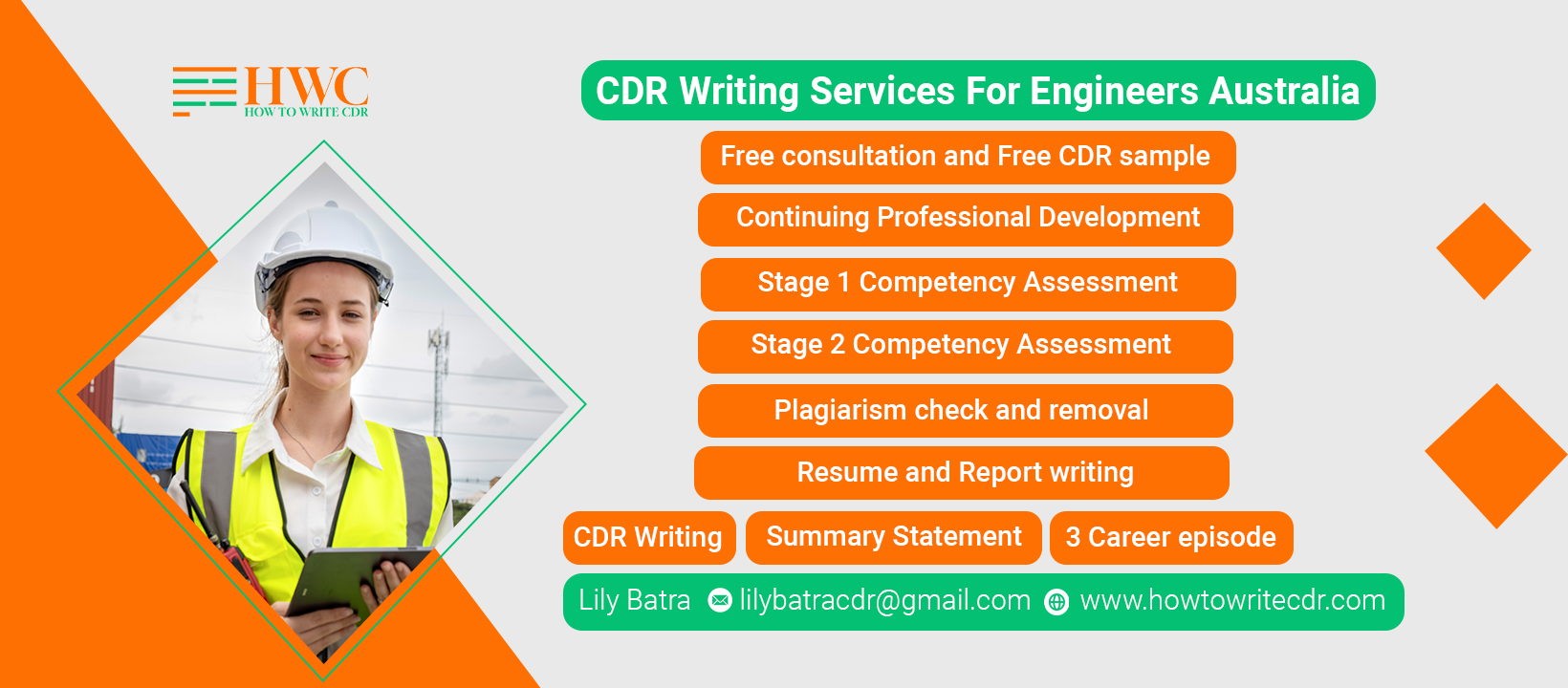 CDR report for EA skill assessment | Melbourne VIC