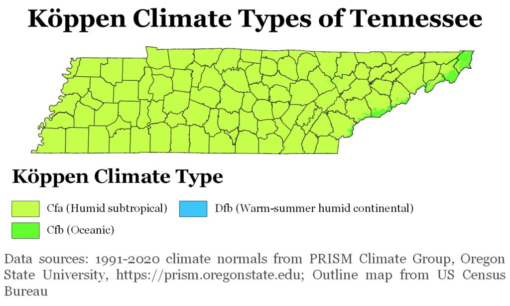 Brilliant Maps - Tennessee Climate Map | Facebook