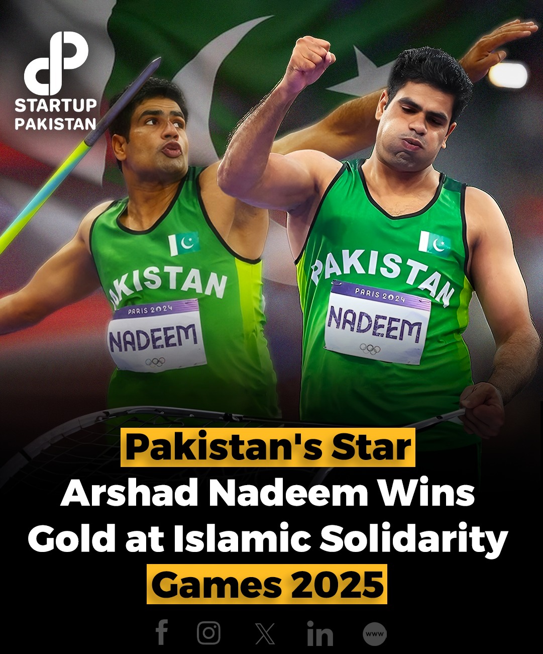 Startup - Pakistan’s Olympic hero Arshad Nadeem once again proved his ...