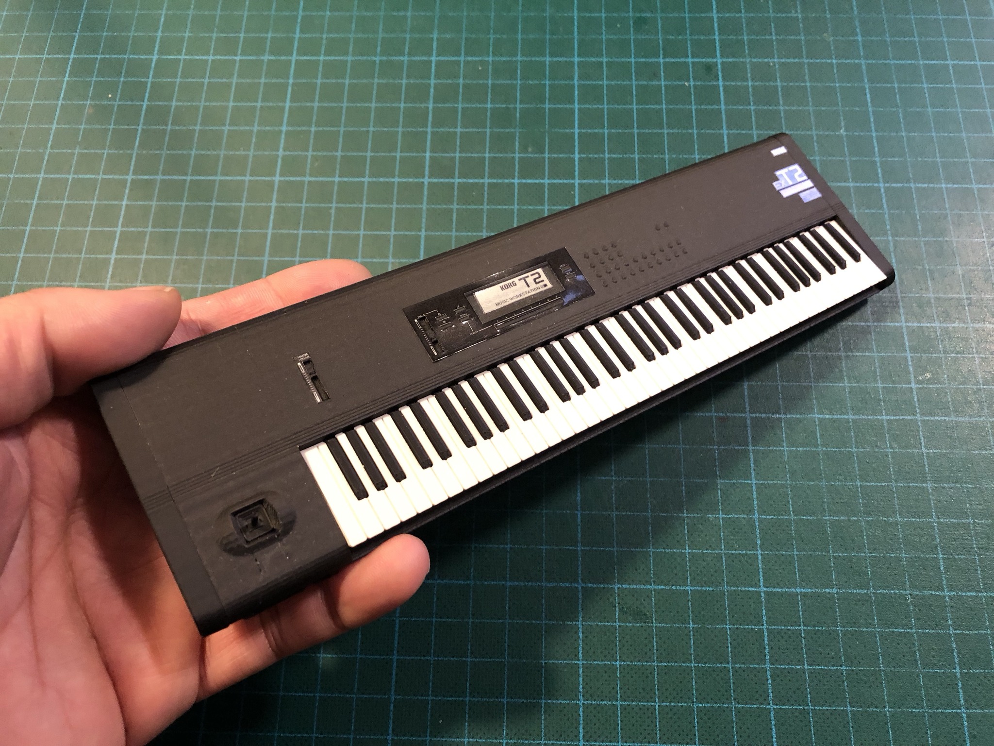 Korg T2: 76-key synth with twin MIDI implementation