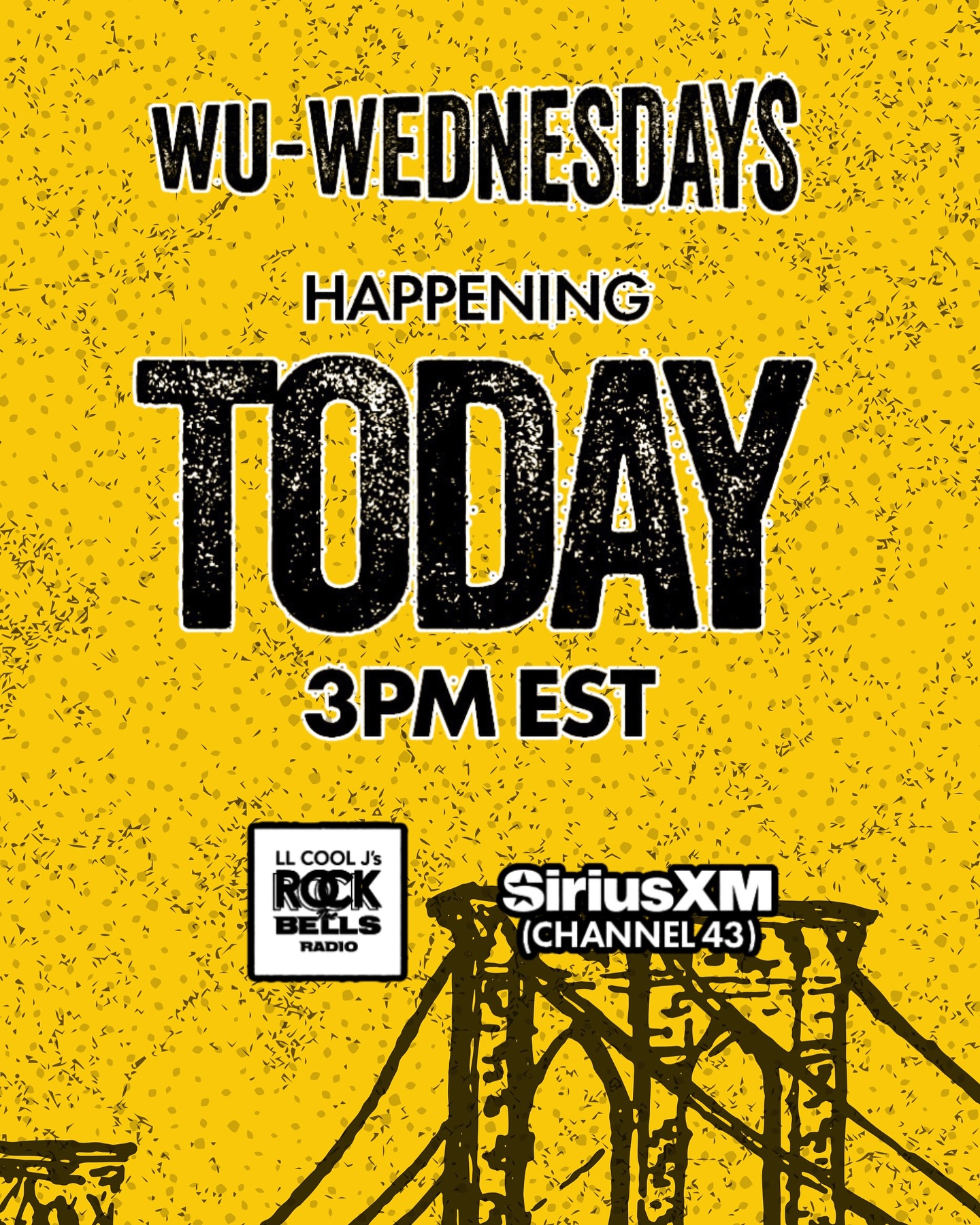 Wu-Tang - Tune in TODAY at 3 pm EST on @siriusxm channel 43 or the app ...