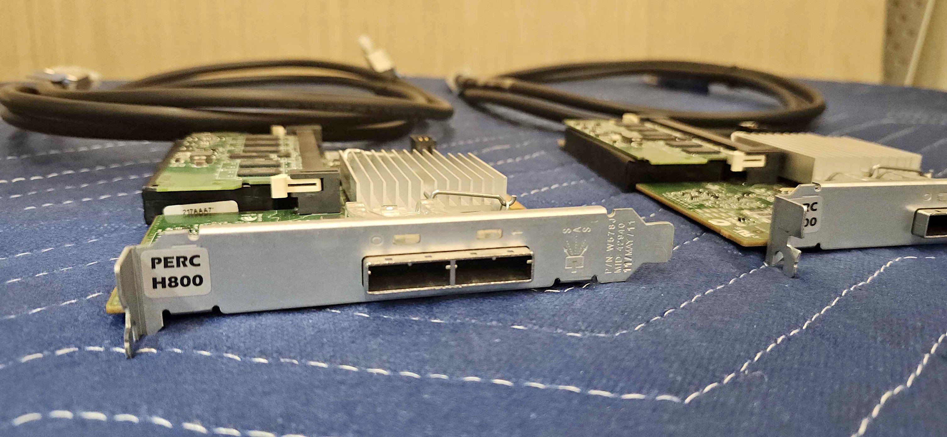Dell PERC H800 - 6Gb/s SAS RAID controller [2 Avaliable] - Cables ...