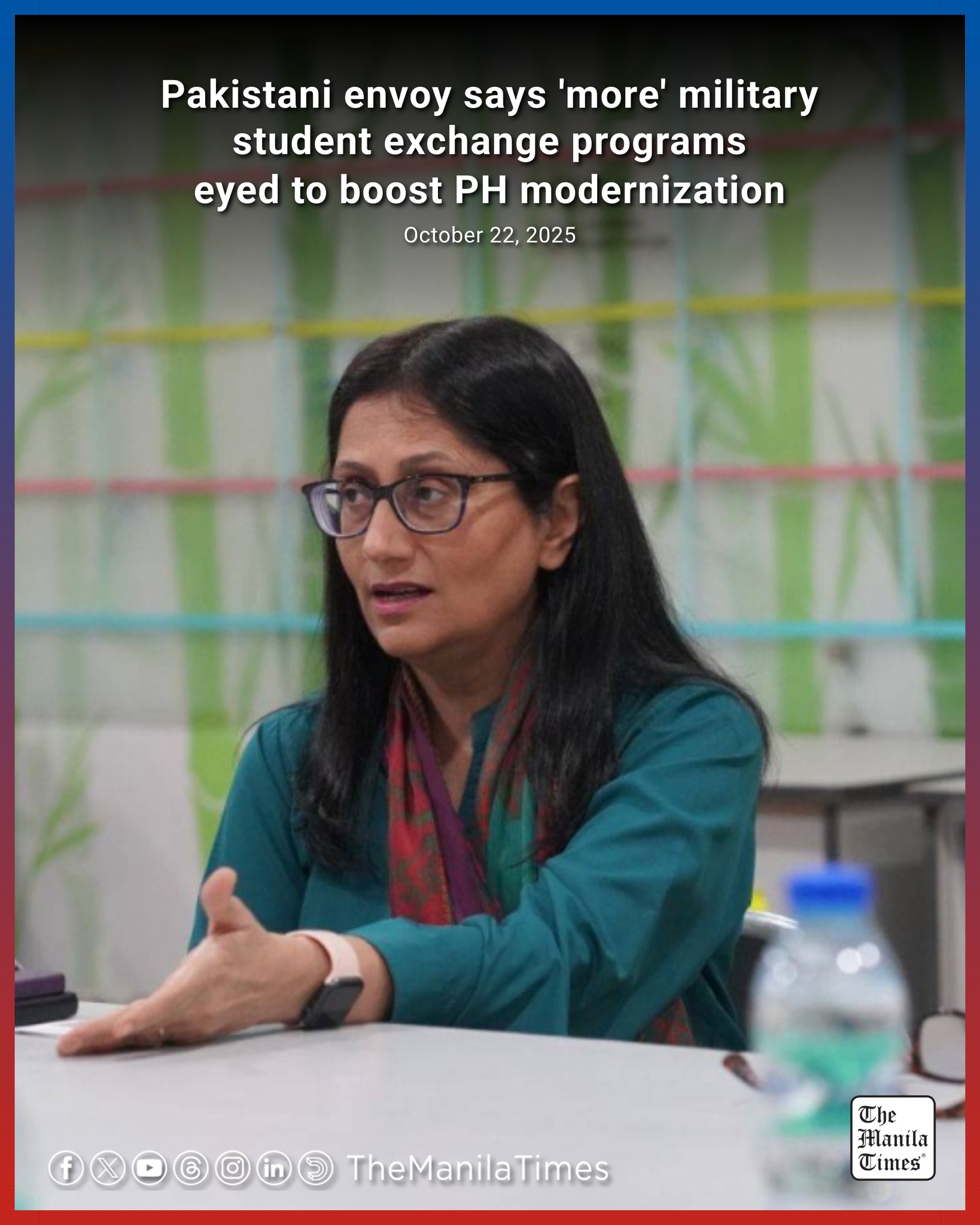 The Manila - MANILA, Philippines — Pakistani Ambassador to the ...
