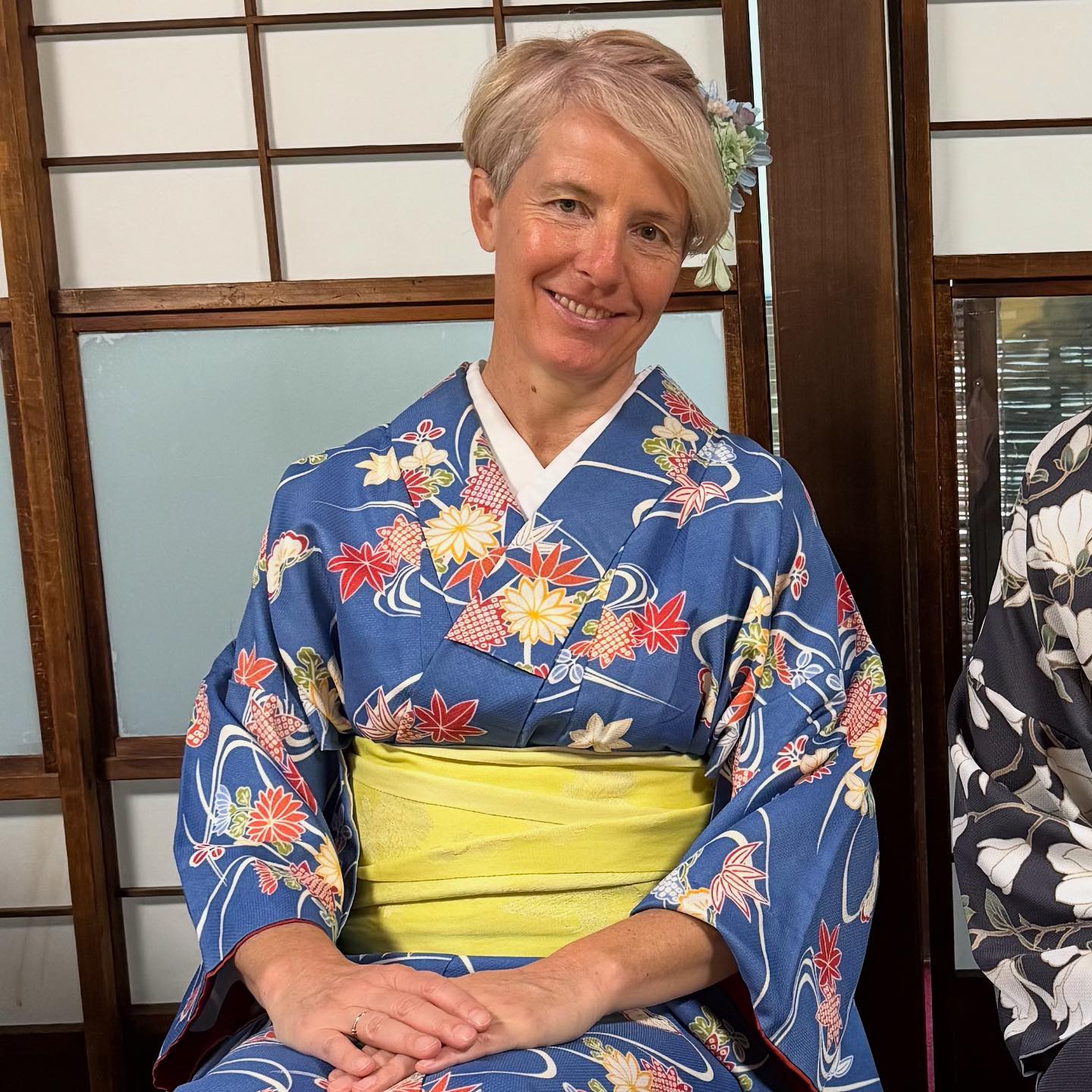 The tea ceremony is one of those Japanese experiences where you instantly understand why everything in this culture feels so calm and precise. The ladies dress you in a kimono (quite tightly