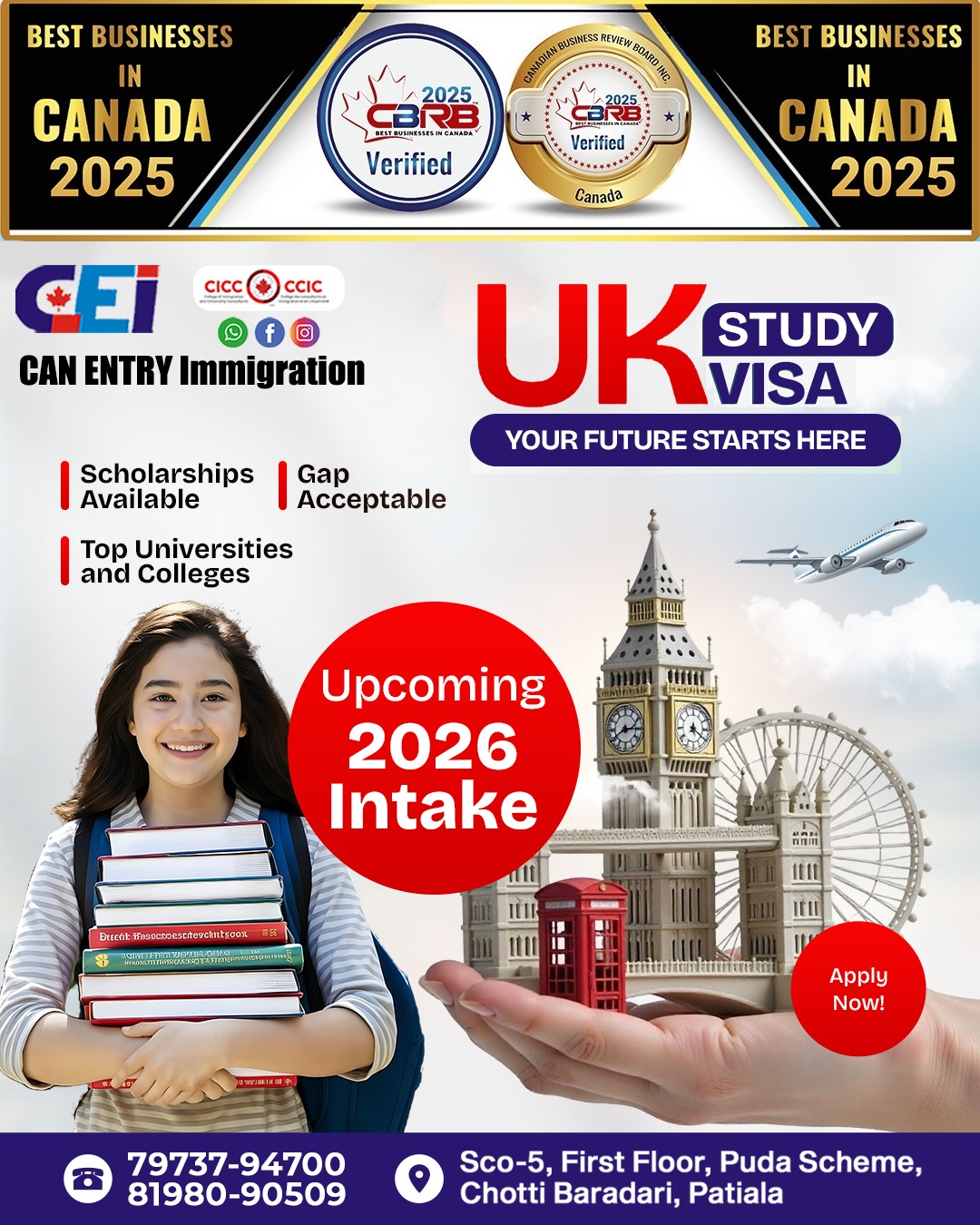 CAN - 🇬🇧 UK STUDY VISA 2026 Your Future Starts Here! Applications Open ...