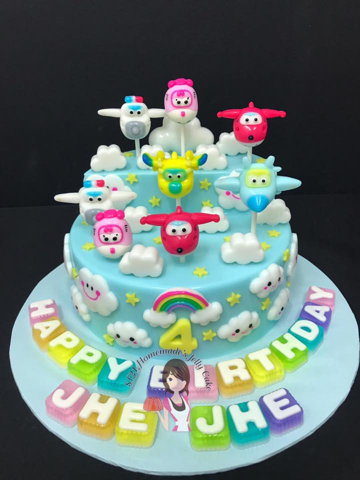 Sl 21 Homemade S Jelly Cake Johor Bahru 超级飞侠燕菜蛋糕super Wings Jelly Cake Facebook