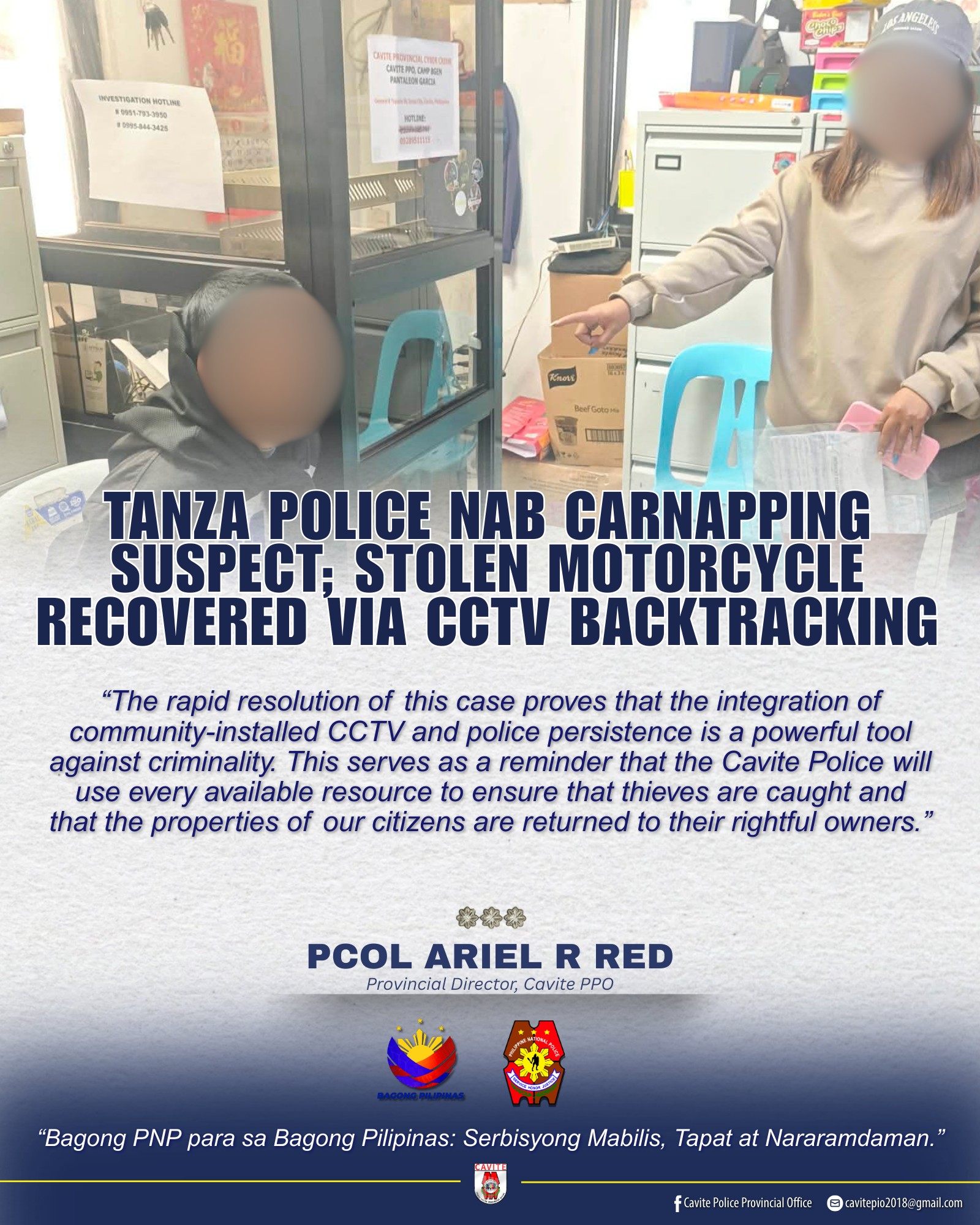PRESS RELEASE NR.... - Cavite Police Provincial Office | Facebook