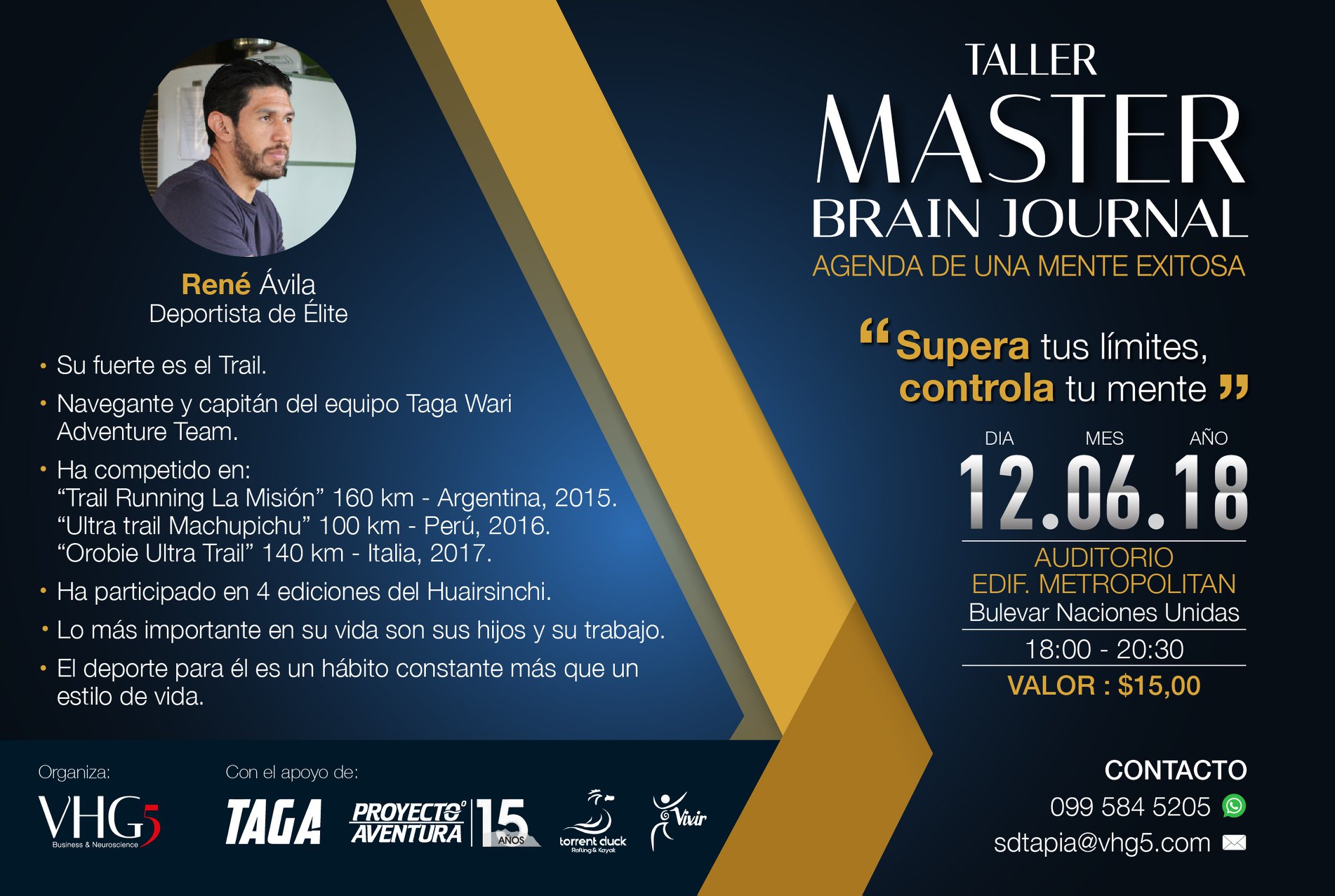 Conoce a Rene Avila gran... - VHG5 - Business & Neuroscience | Facebook