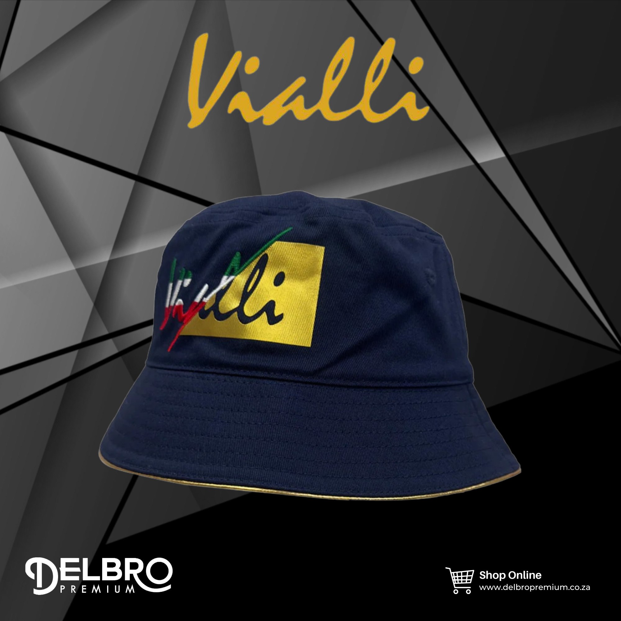 Delbro - 🤩🔥 Introducing the Navy Iyominio Bucket Hat from Vialli 🔥🤩 ...