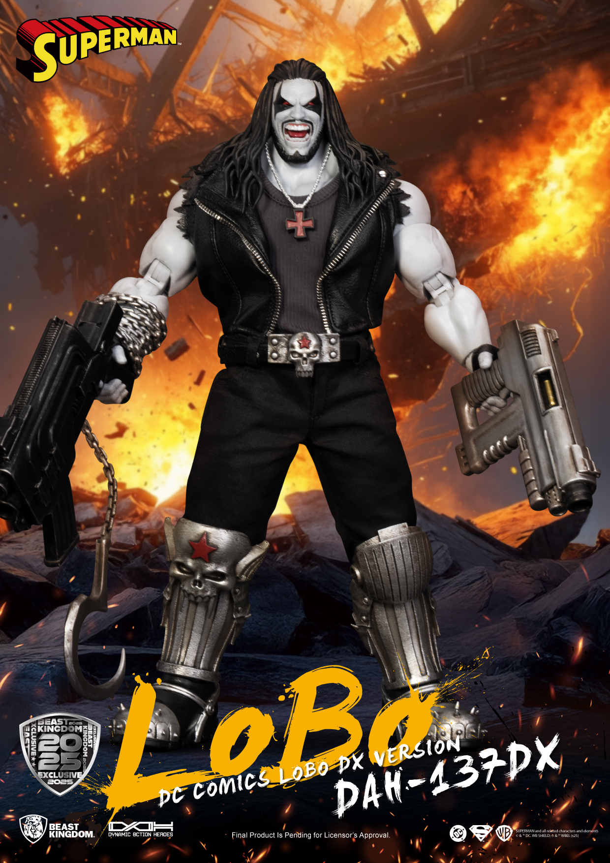 Beast - 【DAH-137DX DC Comics Lobo DX Version】 “The Main Man” just got ...