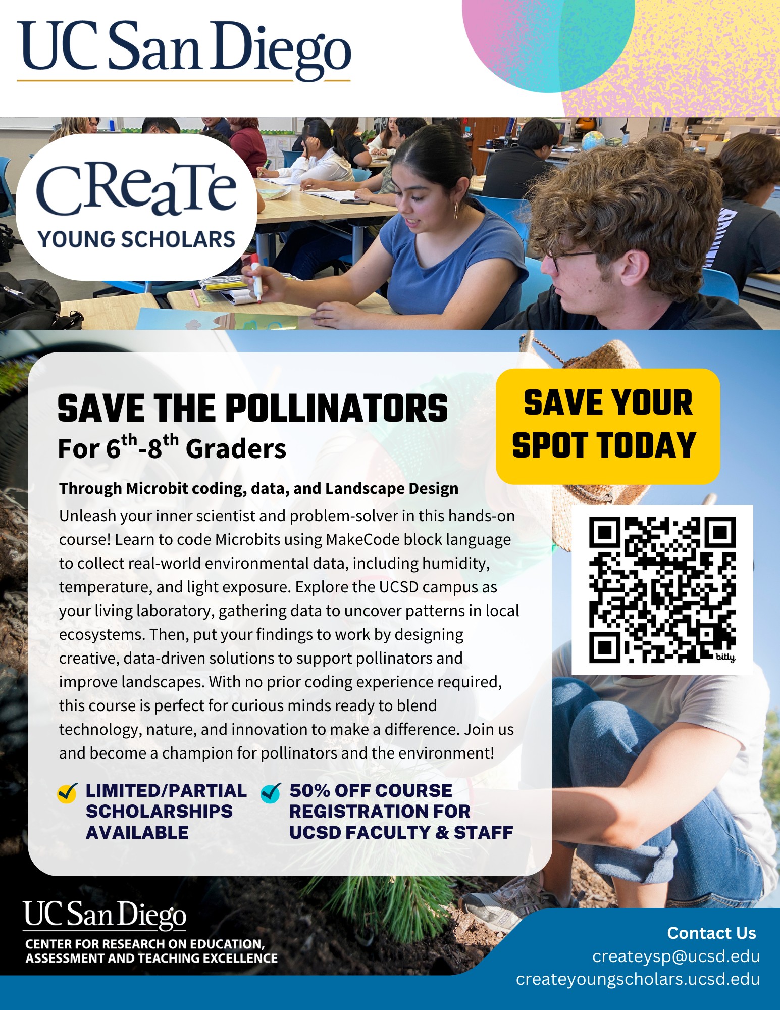 CREATE at UC San Diego | La Jolla CA