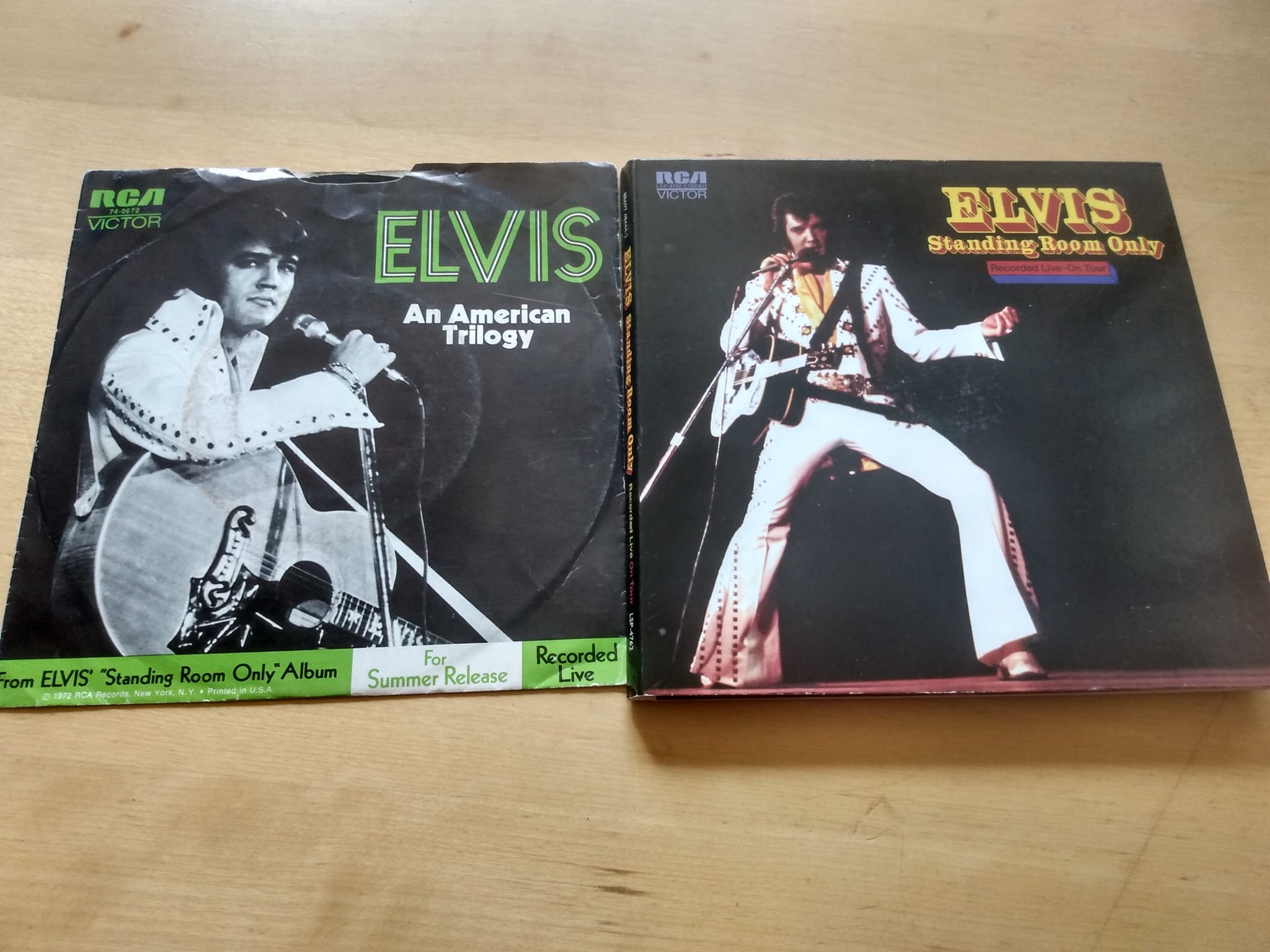 Elvis Presley's Standing Room Only album