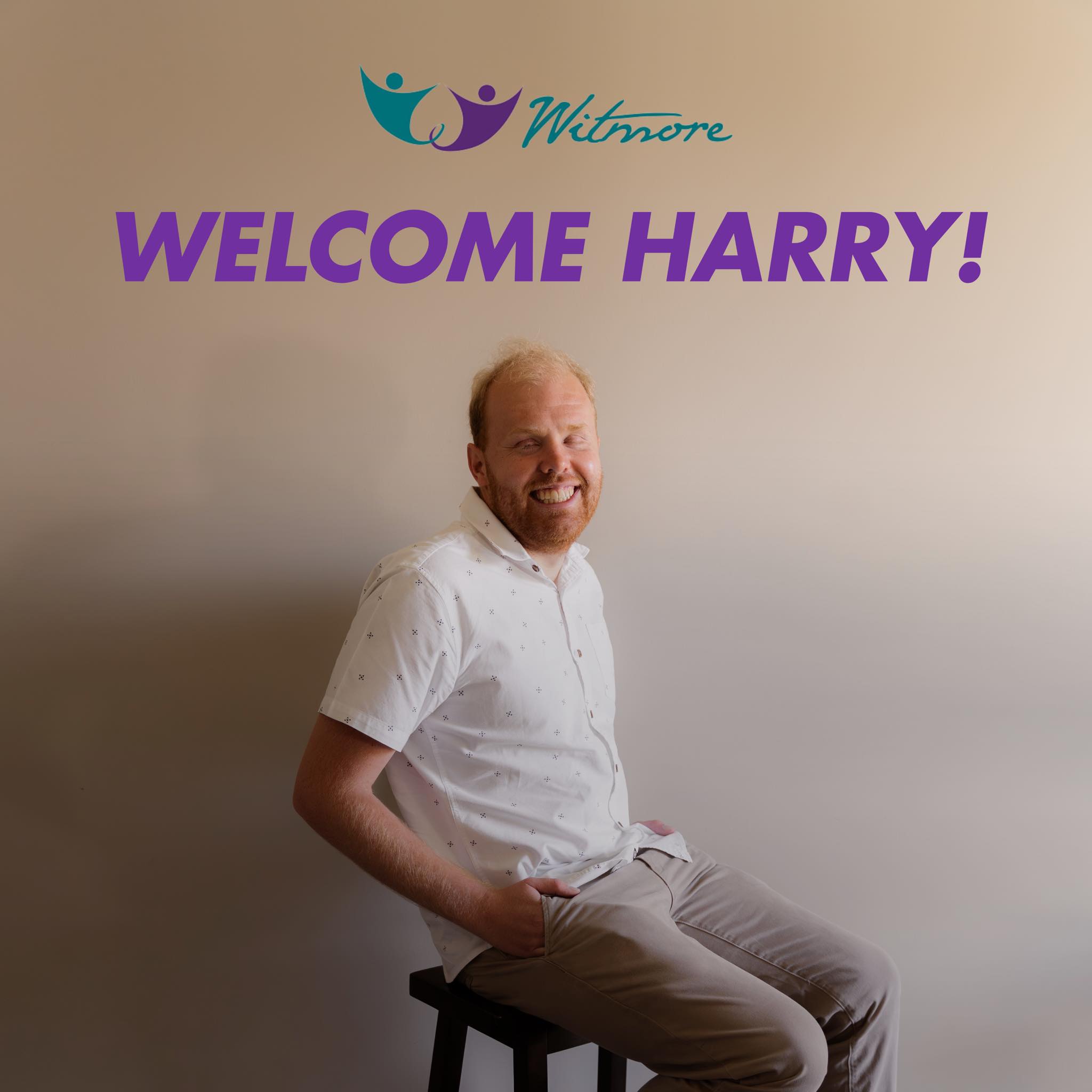 Witmore - Welcome to the team Harry! We are excited to share that ...