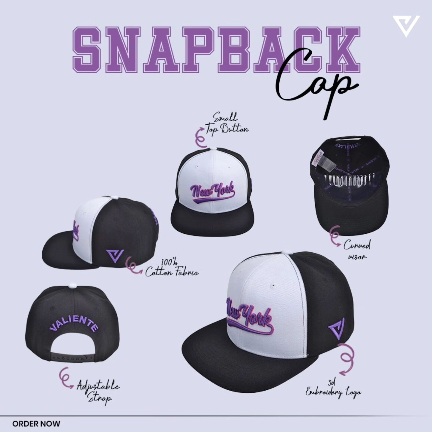 Valiente Caps