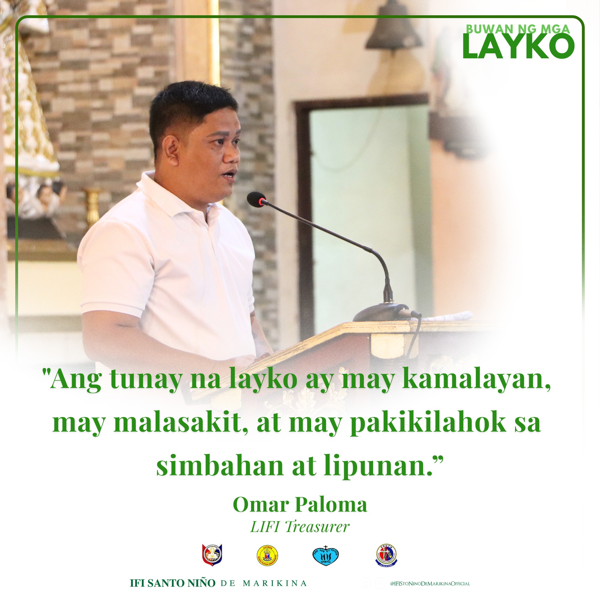IFI - Sa pagdiriwang ng Buwan ng mga Layko, ating pinapaalalahanan ang ...