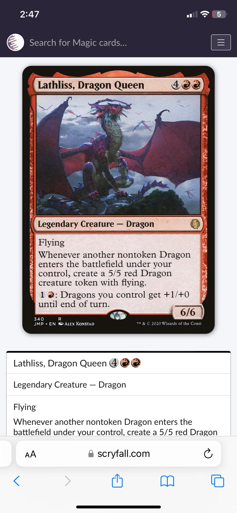 Scenario: kilnmouth dragon has (3) +1/+1 counters on it. Marvin
