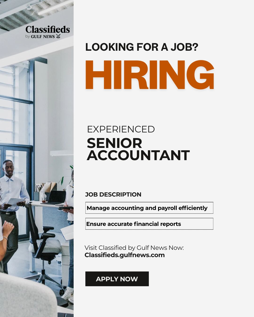 Gulf - for more details : [https://classifieds.gulfnews.com/] # ...