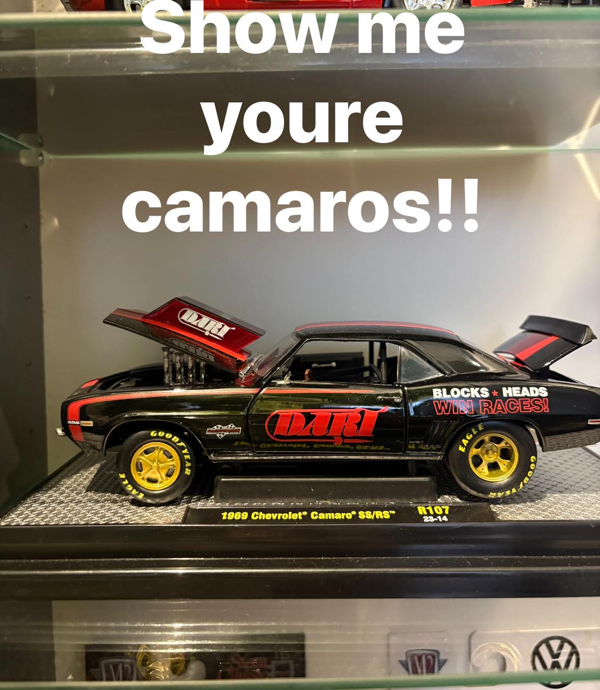 Hot Wheels 1/43 '69 Camaro Pro Touring/Tourisme 📸 andresandrieu