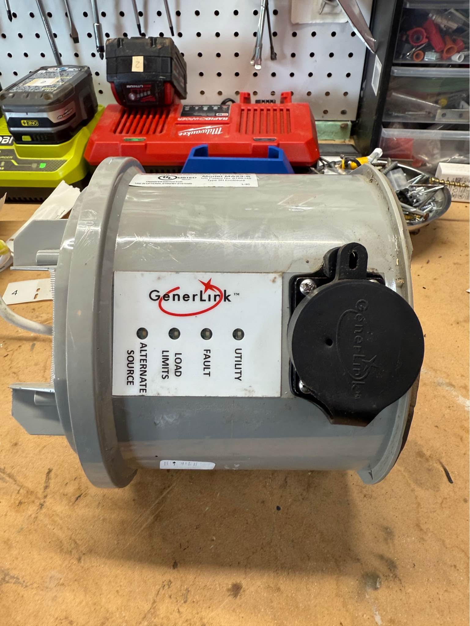 Generlink power meter transfer switch 30 amp - Measuring Tools ...
