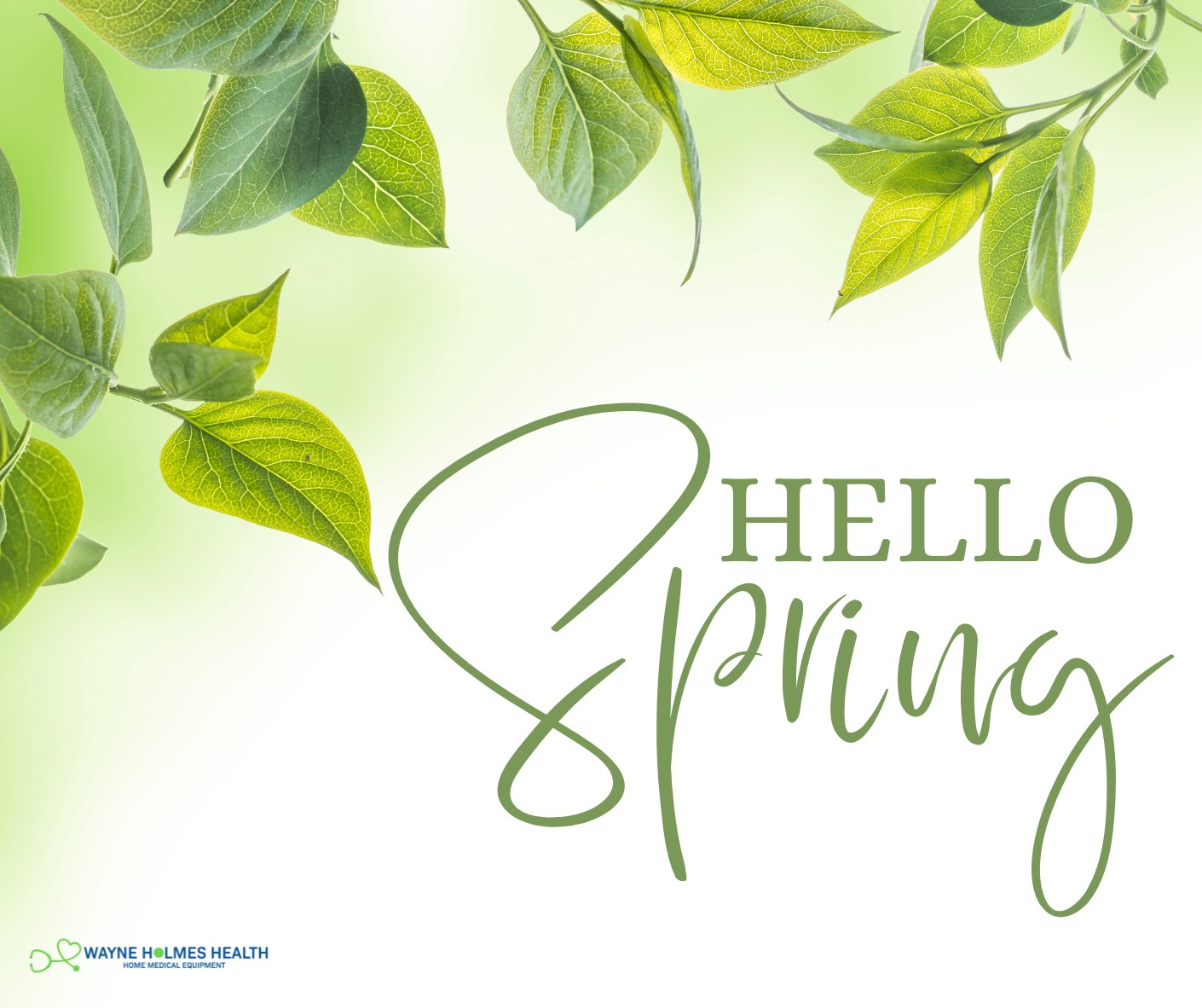 Wayne - Spring has finally Sprung 🥳 Visit Wayne Holmes Health and check ...