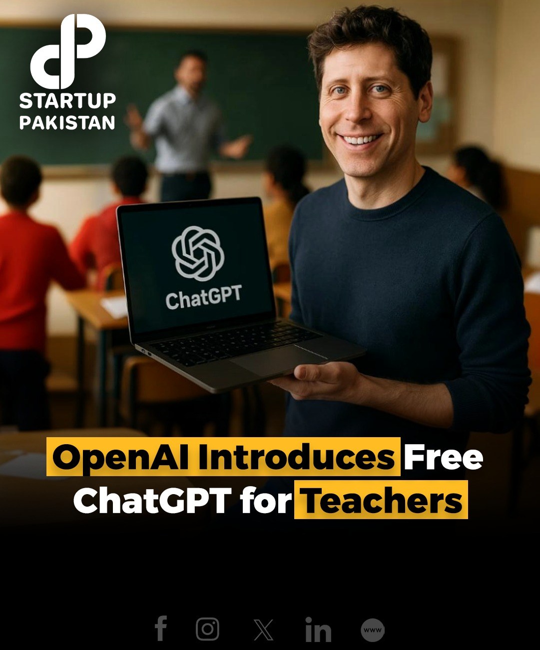 Startup - OpenAI has introduced ChatGPT for Teachers, a free AI ...