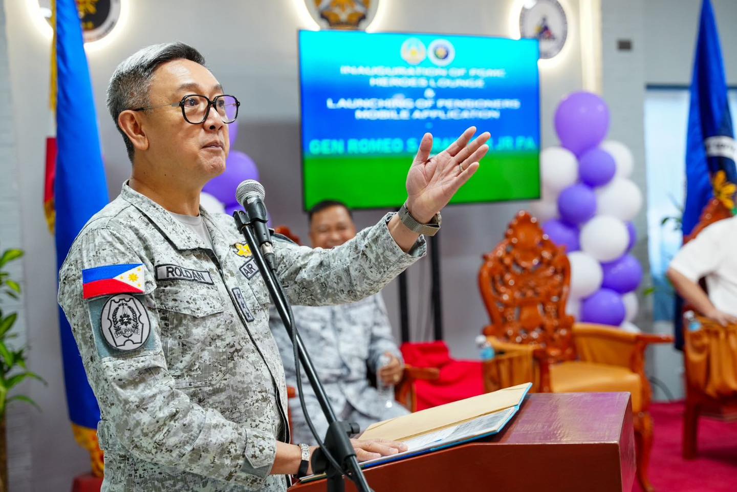 Armed - AFP Deputy Chief of Staff LtGen Rommel P Roldan underscores the ...