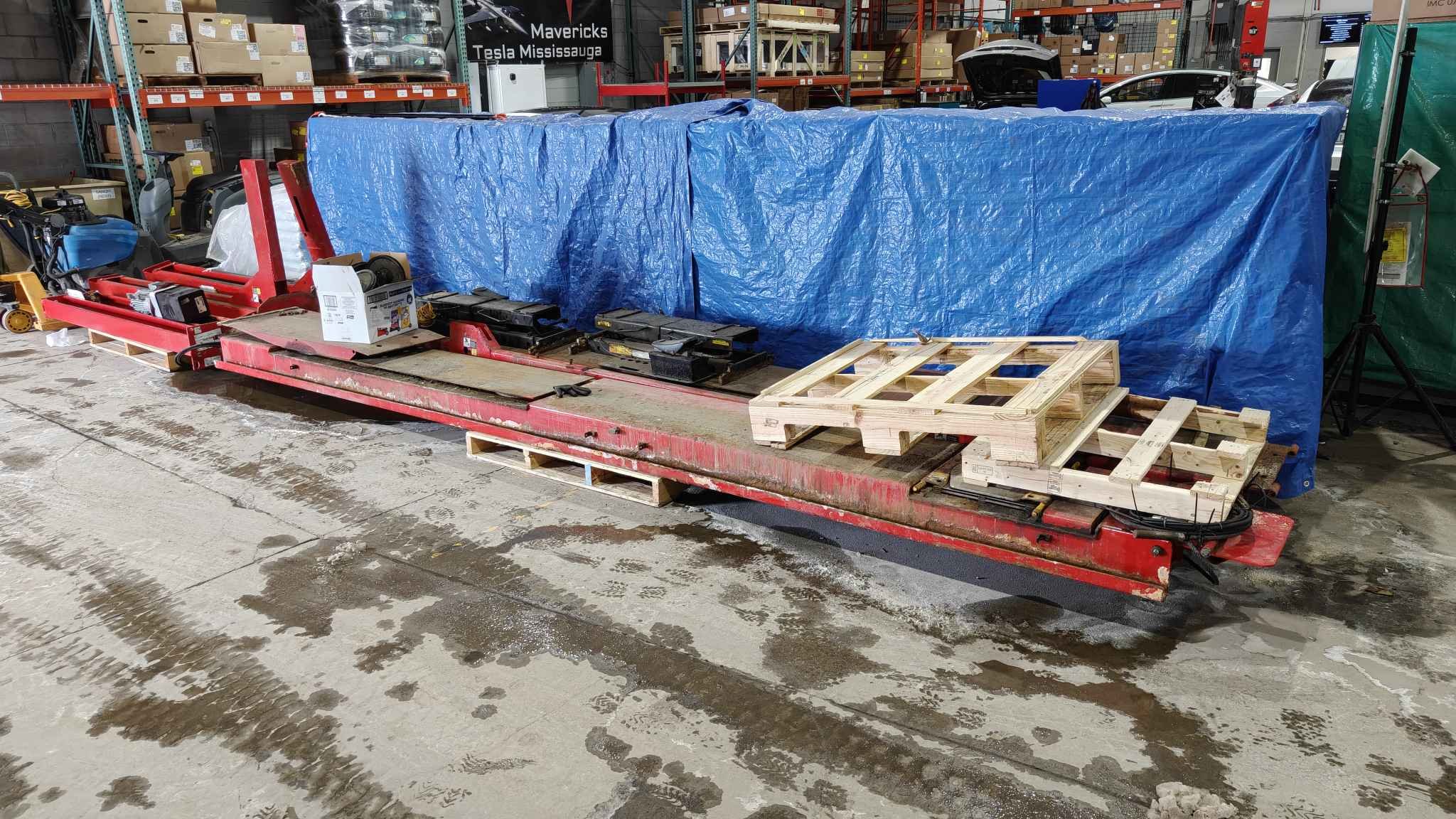 14000lb Rotary ARO Four Post Alignment Rack - Weight Lifting Machines ...