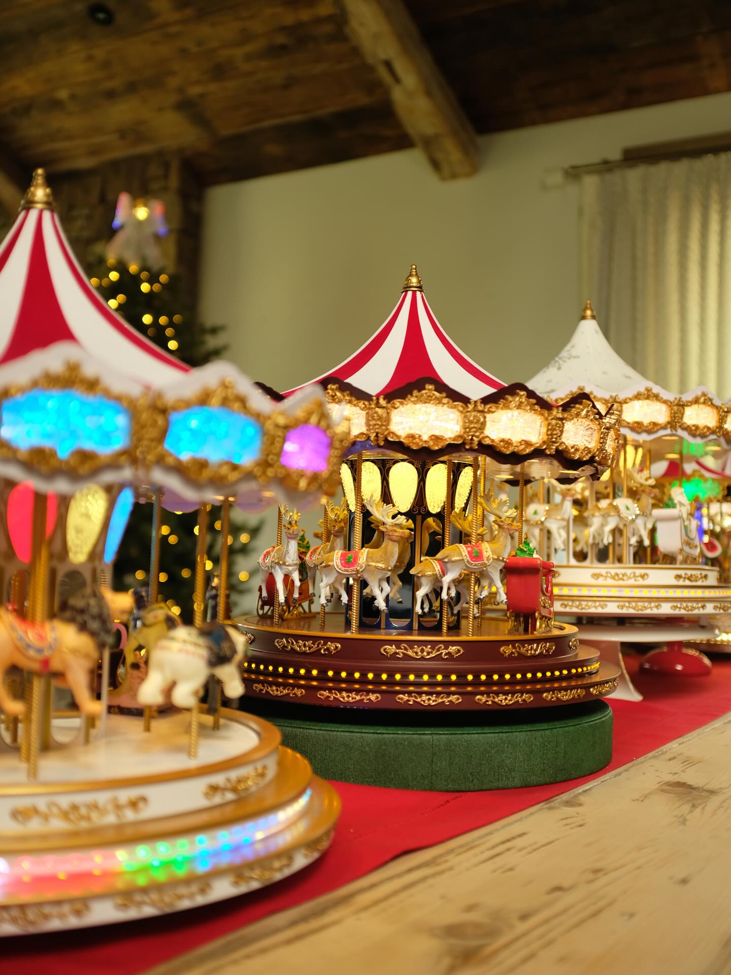 Mr. Christmas carousel magic