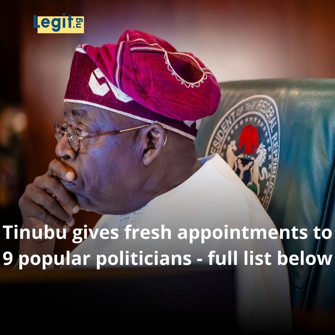 Legit.ng - President Bola Tinubu has announced fresh appointments for ...