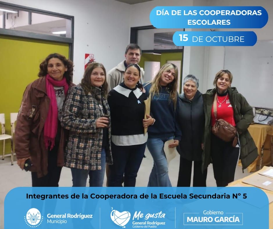 Municipalidad - 📚 Día de las Cooperadoras Escolares 15 de octubre En el ...