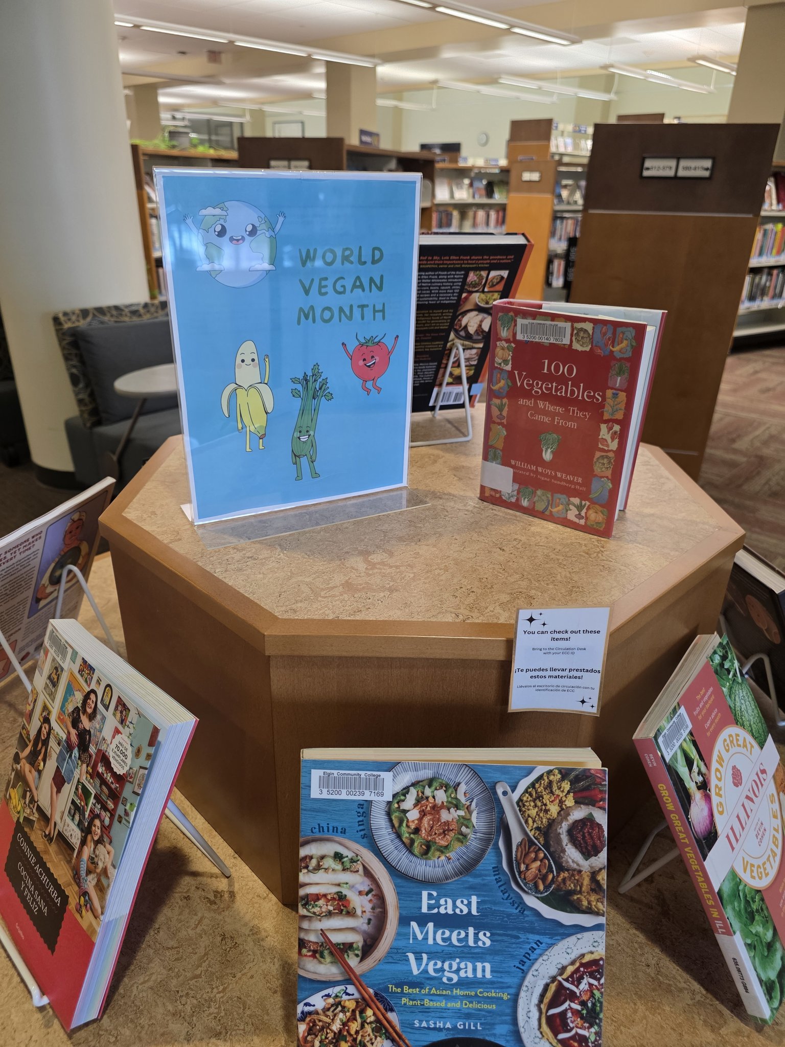 ECC - November 2025 Book displays @ecclibrary https://library.elgin.edu ...