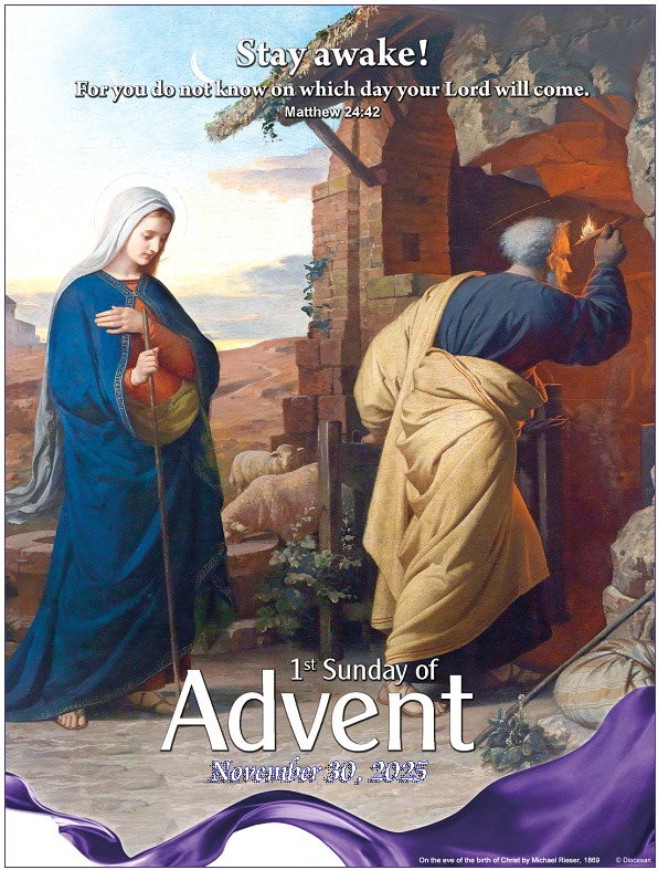 St. - FIRST SUNDAY OF ADVENTNovember 30, 2025⁣ ⁣ The reading from the ...