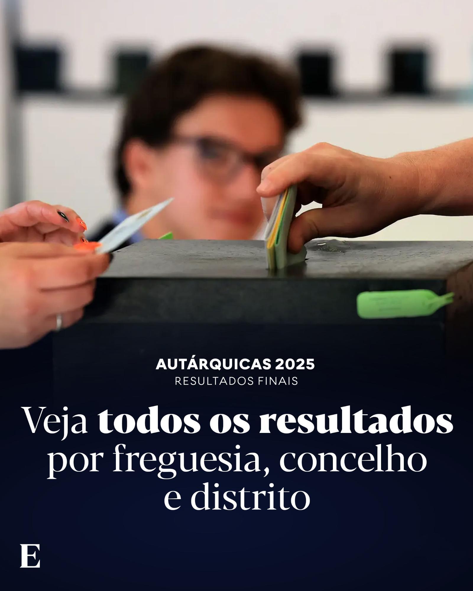Expresso - Consulte os resultados das Eleições Autárquicas de 2025 ...