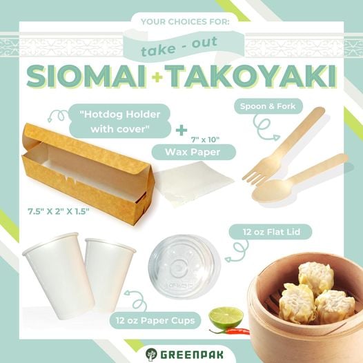 Siomai with Rice or Solo Siomai, it's... - Greenpak - Cavite