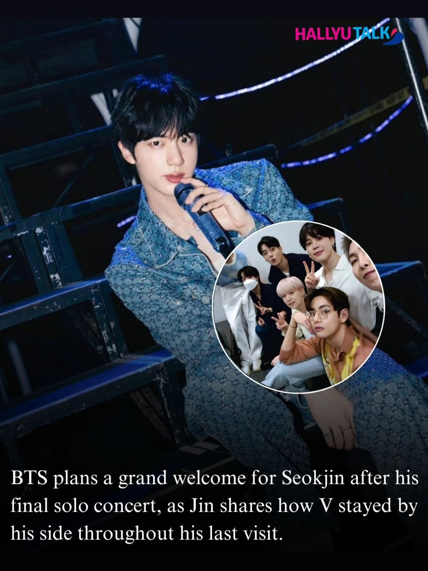 Jin surprises fans with a revelation: RM and Suga didn't attend