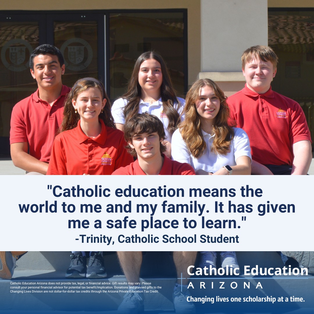 Catholic - Trinity is one of many impacted by your support! Thank you ...