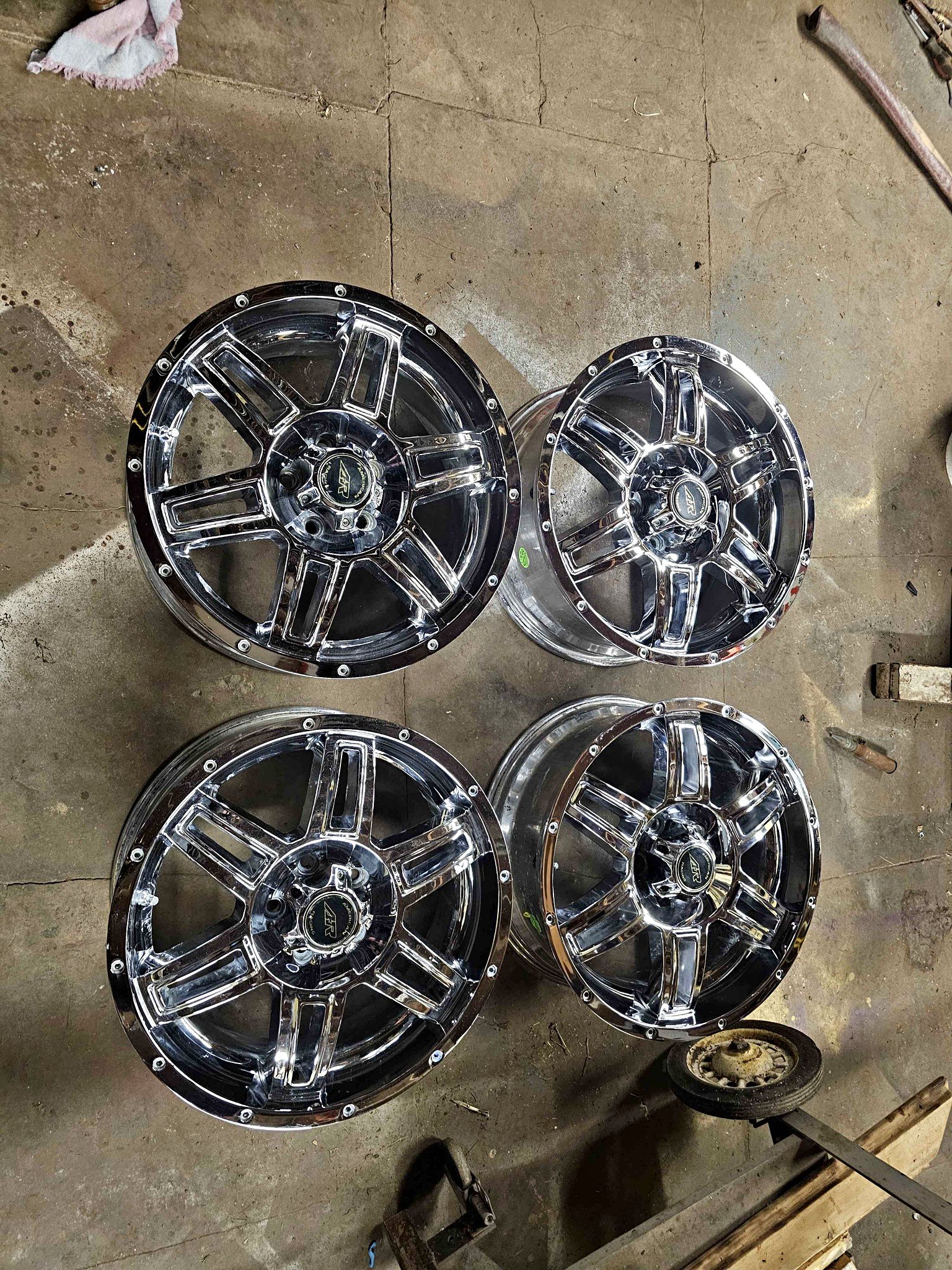 18' American racing rims - Car Wheels, Tires & Parts - Wataga, Illinois ...