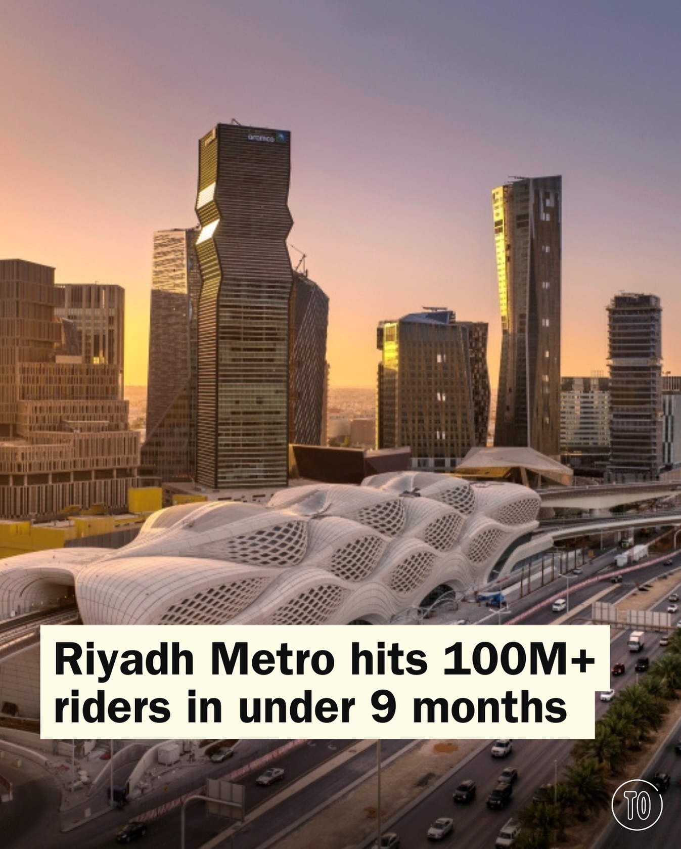 Time - Riyadh Metro is officially a city habit now. The blue line leads ...