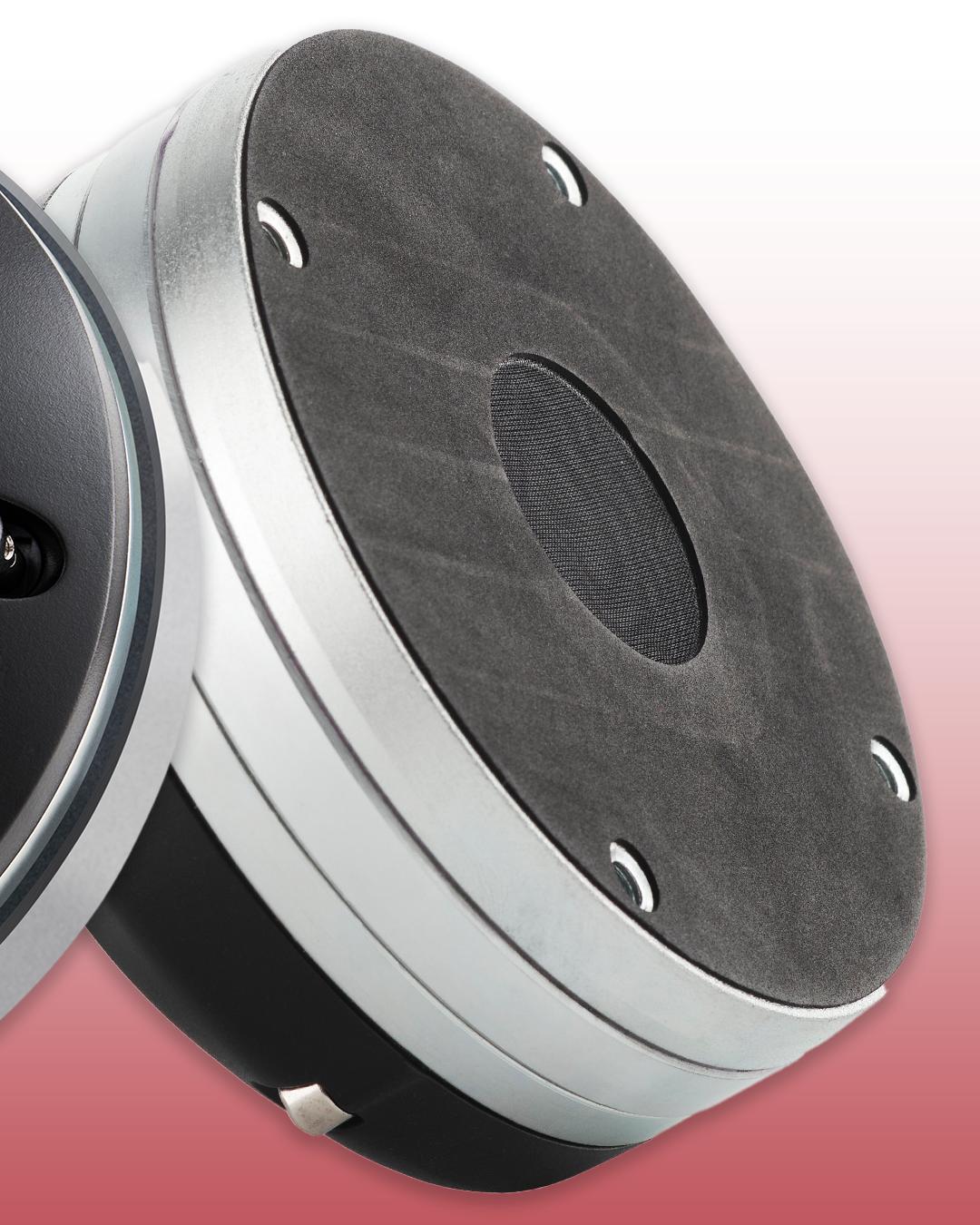 The CDX1-1730 compression driver is powered by a neodymium magnet