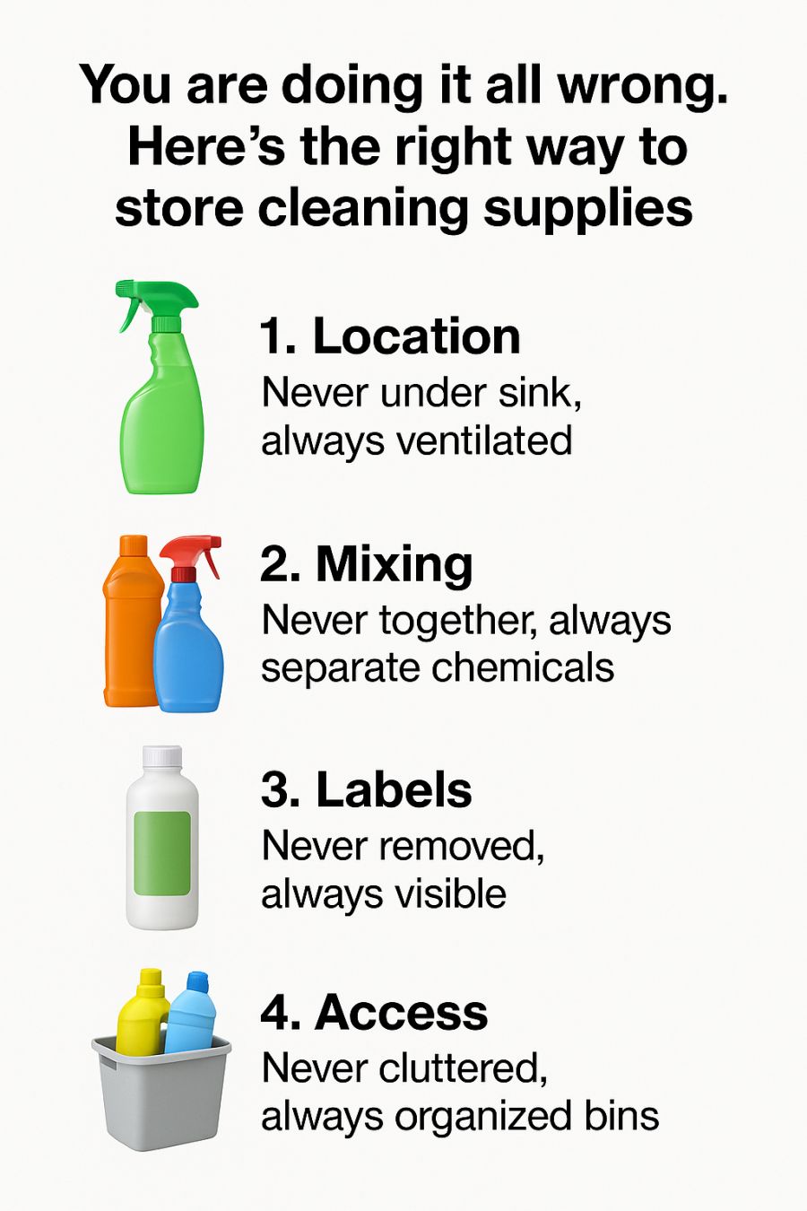 Tips - You are doing it all wrong. Here's the right way to store ...