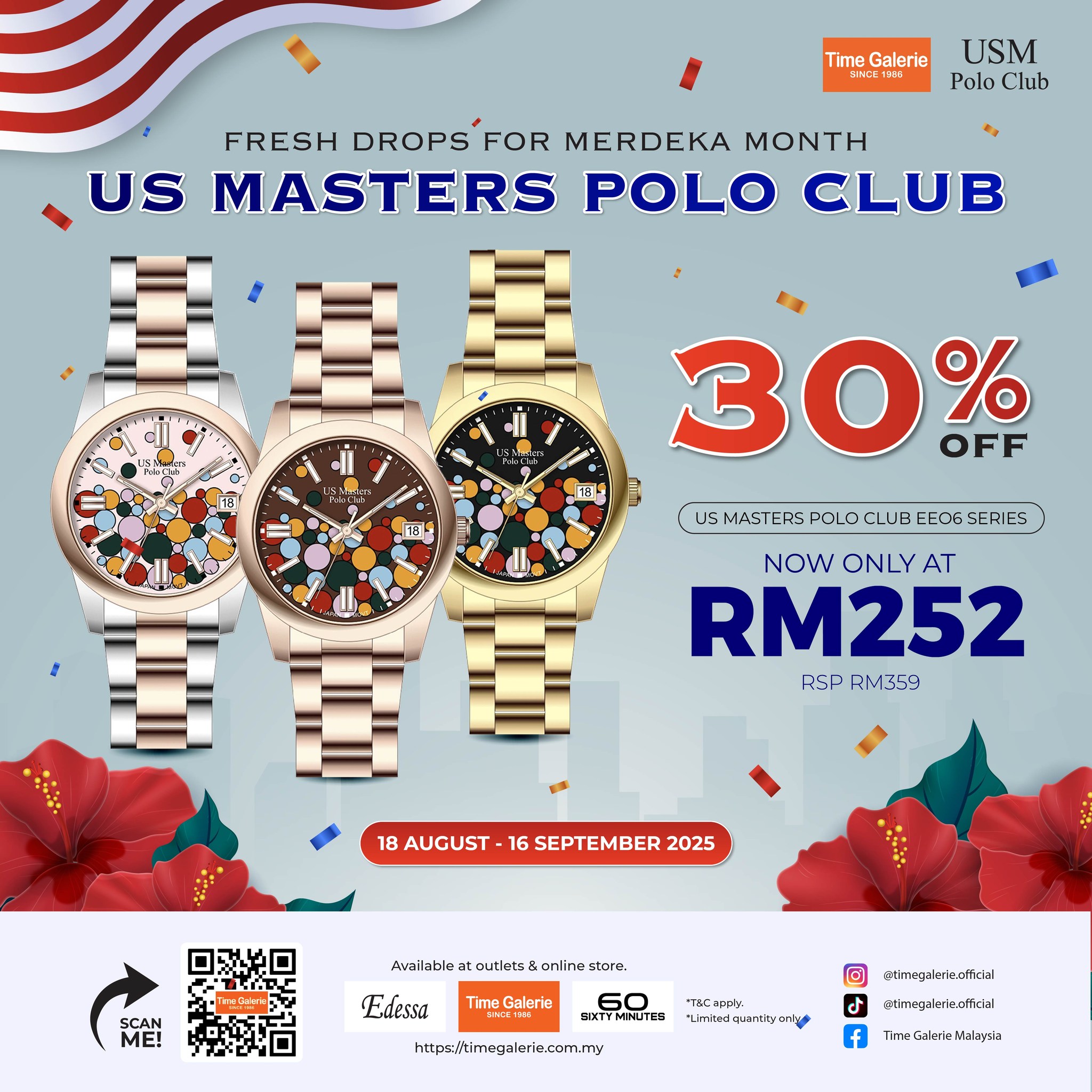 Selayang - 🇲🇾 Merdeka Month Fresh Drop – US Masters Polo Club! 🇲🇾 Fresh ...