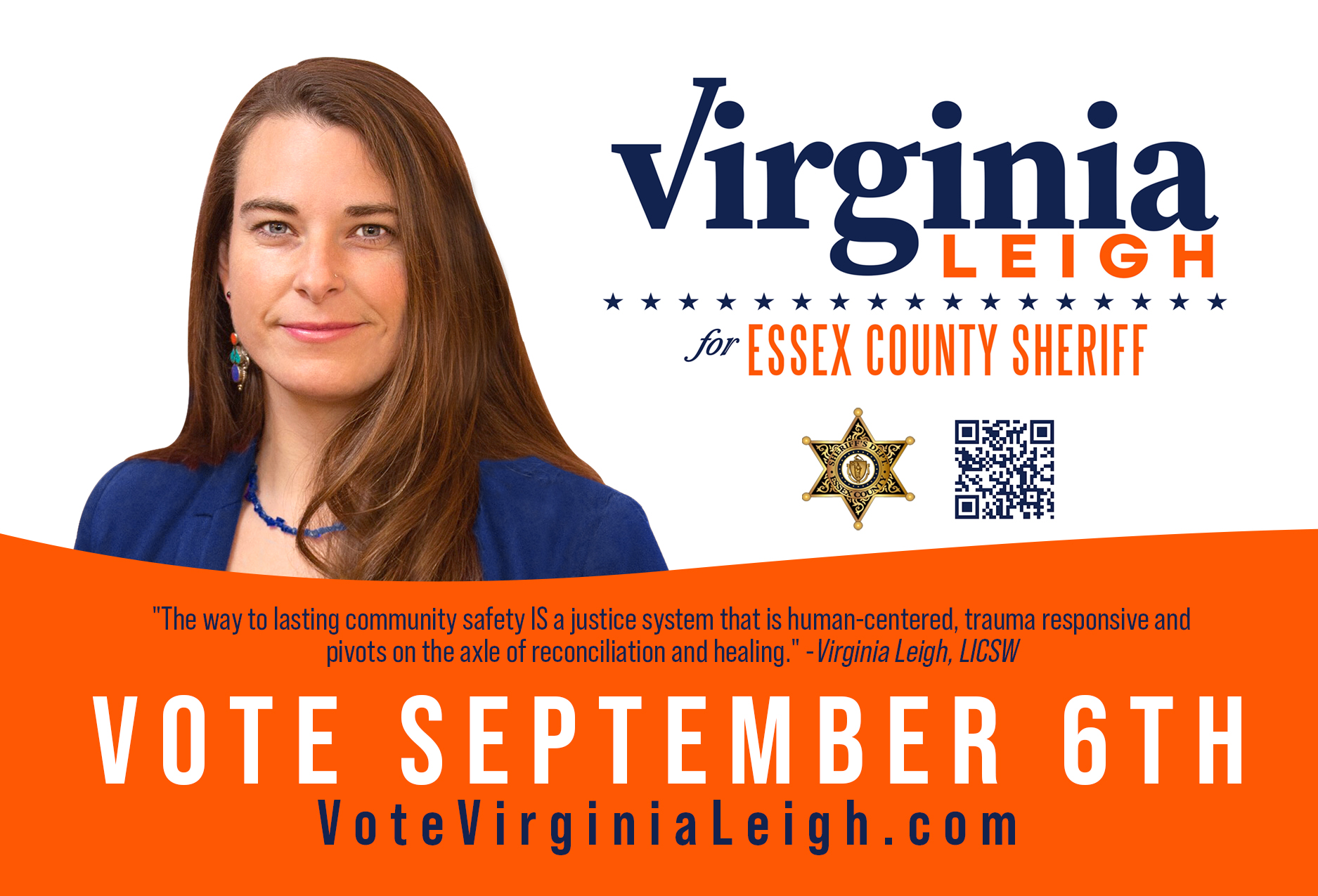 Virginia Leigh, LICSW for Sheriff